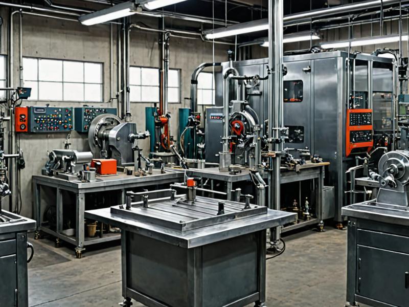 Professional chrome plating workshop